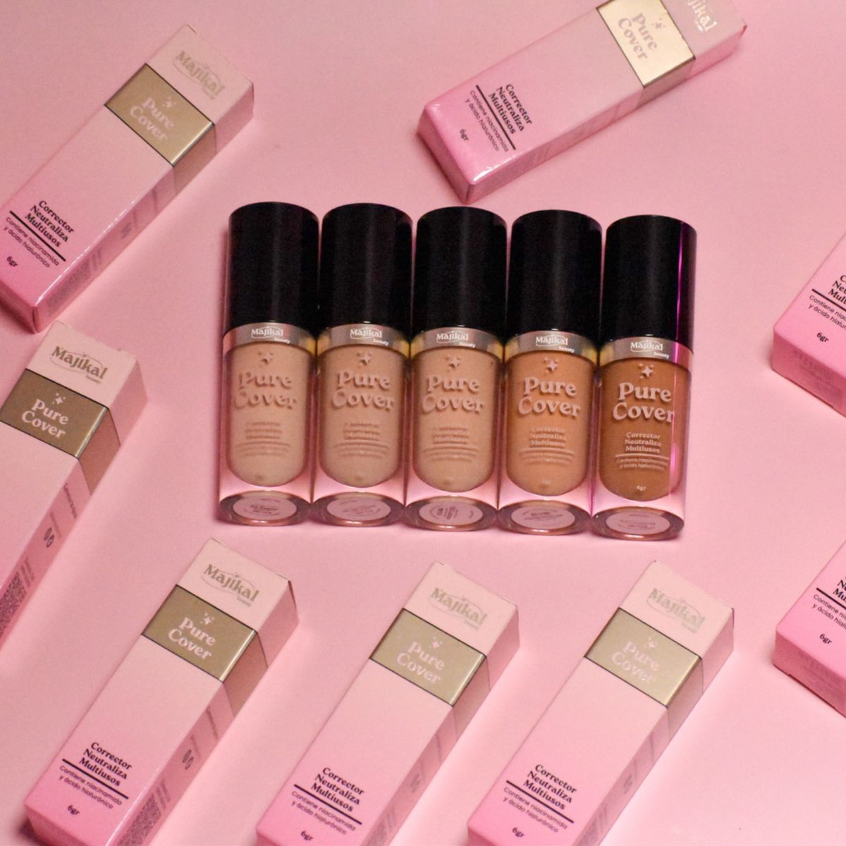 Corrector Pure Cover - Tamaño Regular - 6 Gr